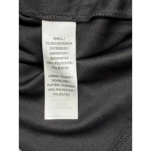 Adrianna Papell Dress Womens 6 Petite Black Sequin Halter Gown Evening Beaded - Picture 11 of 15